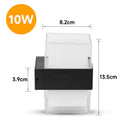 Axyaa LED Wall Light for Exterior and Interior, Facade and Garden Lighting