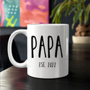 Axyaa Newbie Dad Ceramic Office Mug - Father's Day Gift for Husband