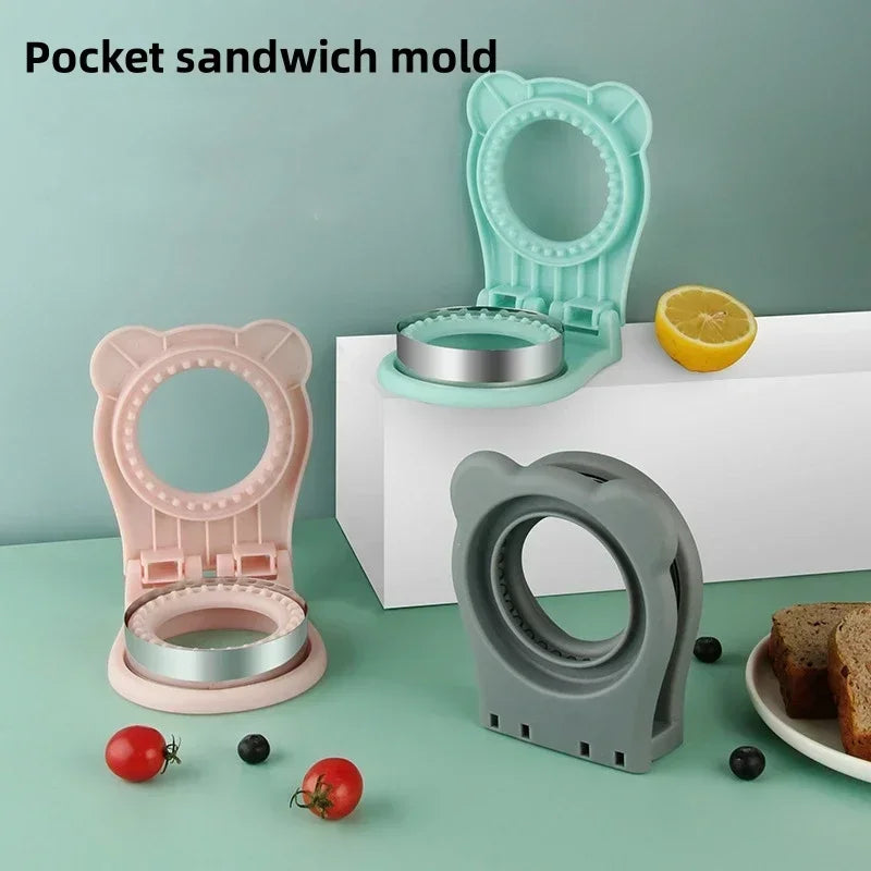 Axyaa Stainless Steel Sandwich Cutter Baking Tool for Cake Biscuit Toast Bread Mold