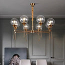 Axyaa LED Chandelier: Modern Minimalist Magic Bean Decor Light for Living Room, Bedroom, Restaurant