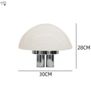 Axyaa Cream Wind Mushroom Desk Lamp LED E14 for Minimalist Living Spaces