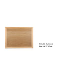 Axyaa Walnut Wooden Tray with Beech Handle for Kitchen, Fruit, Bread Serving