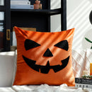 Axyaa Halloween Ghost Face Pillow Cover 45x45cm, Soft for Sofa, Car, Chair