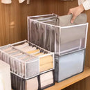 Axyaa Closet Drawer Organizer Box for Bra, Underwear, Pants, Scarf - Wardrobe Clothing Storage