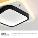 Axyaa LED Ceiling Light: Modern Surface Mount Fixture for Home Decor.