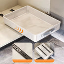Axyaa Kitchen Cabinet Organizer Tray with Slide-Out Drawer and Handle
