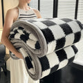 Axyaa Fluffy Fleece Half Sides Blanket for Warmth, Sofa Throws, Napping, & Shawl