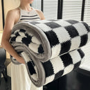 Axyaa Fluffy Fleece Half Sides Blanket for Warmth, Sofa Throws, Napping, & Shawl