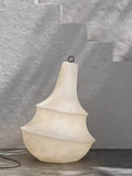 Axyaa Wabi-sabi Rice Paper Floor Lamp: Elegant Restaurant & Exhibition Hall Decor