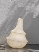 Axyaa Wabi-sabi Rice Paper Floor Lamp: Elegant Restaurant & Exhibition Hall Decor
