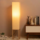 Axyaa Solid Wood Floor Lamp with LED Light - Modern Minimalist Design