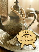 Axyaa Eid Sheep Kettle Ornament – Islamic Ramadan Home Decor Wall Hanging