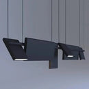 Axyaa Modern Chinese Zen LED Pendant Light for Bar Living Room Studio.