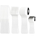 Black Stainless Steel Cutlery Set for Family Parties by Axyaa