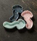 Axyaa Zen Ceramic Tea Tray: Ancient Style Pastry & Fruit Tray for Home Snacks