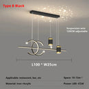Axyaa Nordic LED Chandelier for Home Dining Kitchen Bar Café Hotel Lighting