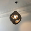 Axyaa Wabi Sabi LED Chandelier: Nordic Handmade Japanese Style Pendant Lamp