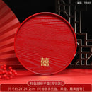 Axyaa Wooden Chinese Wedding Tray Set Home Decor Chopsticks Dry Tea Tray