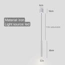 Axyaa Minimalist Tube Pendant Lights for Bedroom Dining Living Room Chandelier