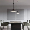 Axyaa Minimalist LED Chandelier: Modern Nordic Design for Living Dining Room