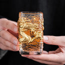 Axya Gilding Glass Tea Cup Set