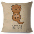 Axyaa Cartoon Cat Cushion Cover 45x45cm