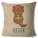 Axyaa Cartoon Cat Cushion Cover 45x45cm