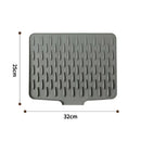 Axyaa Silicone Drying Mat: Non-Slip, Heat Resistant, Quick Drying Stone Pad