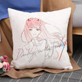 Axyaa Darling In The FranXX 40x40 Decorative Pillowcase