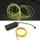 Axyaa Neon Glow Thread 1.3mm with Battery Pack for DIY Model Decoration
