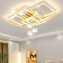 Modern Lustre Pendant Lamp for Home Decor by Axyaa - LED Ceiling Light for Bedroom, Kitchen, and Living Room
