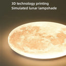 Axyaa Moon Ceiling Light: Nordic Modern Bedroom LED Lamp for Home Decor