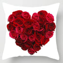 Axyaa Red Roses Square Large Pillow Cases High Quality Thick Covers