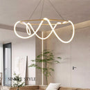 Axyaa Modern LED Pendant Chandeliers for Living and Dining Room Lighting