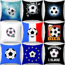 Axyaa Football Square Pillowcase - Home & Car Decor Cushion Cover (45cm*45cm)