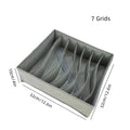 Axyaa Underwear Socks Pants Bra Storage Box Wardrobe Organizer for Home