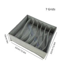 Axyaa Underwear Socks Pants Bra Storage Box Wardrobe Organizer for Home