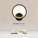 Axya Round LED Wall Lamp for Modern Living Room Decor