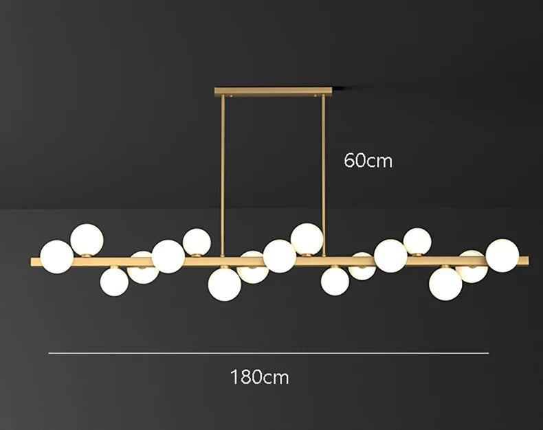 Axyaa Chandelier Dining Room Pendant Lights Salon Ceiling Lamps