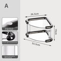 Axyaa 3-Tier Acrylic Makeup & Perfume Organizer for Vanity and Kitchen