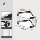 Axyaa 3-Tier Acrylic Makeup & Perfume Organizer for Vanity and Kitchen