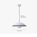 Axyaa Modern Acrylic UFO Pendant Chandelier for Indoor Decor