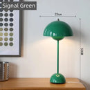 Axyaa Mushroom Shade LED Table Lamp for Home Decor and Lighting