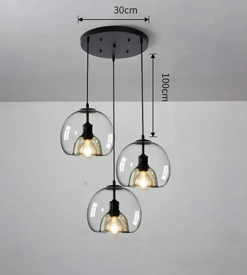 Axyaa Nordic Pendant Light Chandelier for Dining Room and Living Room