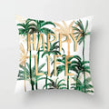 Axyaa Tropical Leaf Cactus Monstera Cushion Cover 45*45cm - Decorative Pillowcase