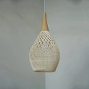 Axya Rattan Pendant Lights: Vintage Southeast Asian Style for Home and Restaurant Decor