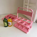 Axyaa Girly Handle Basket for Outdoor Picnics & Camping