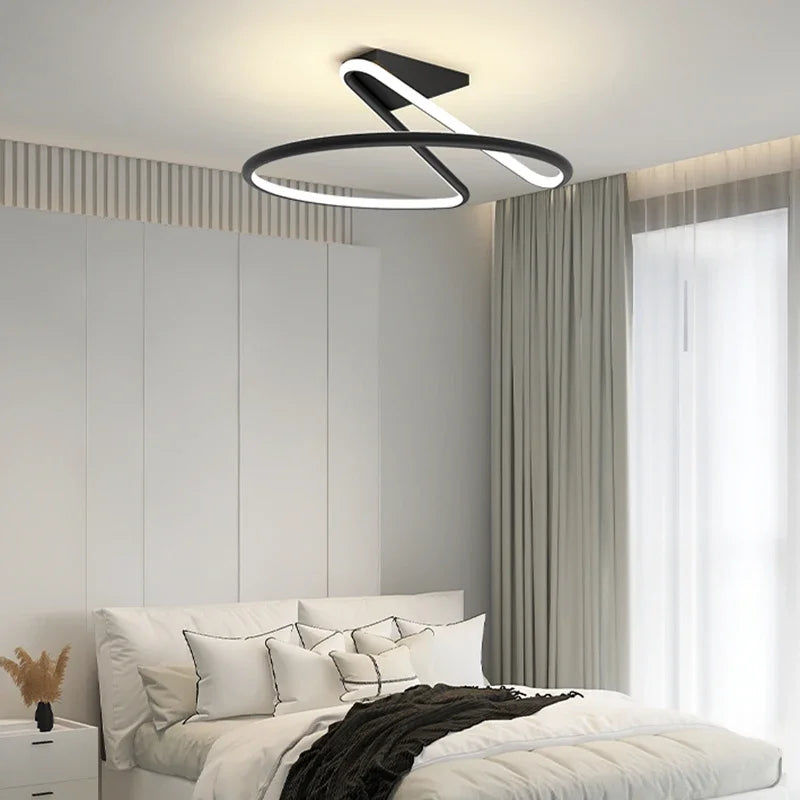 Luxury LED Ceiling Light by Axya - Dimmable Chandeliers for Home Decor