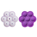 Axyaa Silicone Ice Hockey Maker 7-hole Whisky Ice Cube Mold for Kitchen, Bar & Parties