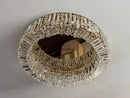 Axyaa LED Crystal Ceiling Lamp: Modern Home Decor Atmosphere Lighting